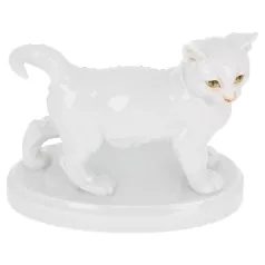 Cat11 x 13,5 x 7,5 cm, Meissen porcelain figures
