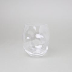 Křišťálová pomačkaná skelnička 550 ml, Pačinek GLASS