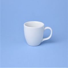 Mug Harry mini 80 ml, white, Český porcelán a.s.