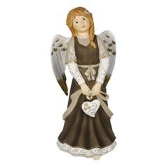 Angel Heart Connection 13 / 11 / 29 cm, Biscuit china, Goebel