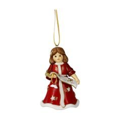 Angel Annual Angel Bell 2025, 6 / 6 / 9,5 cm, porcelain, Goebel