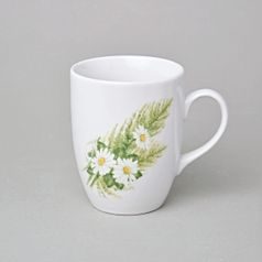 Hrnek Eva 310 ml, Thun 1794, karlovarský porcelán, CONSTANCE 80262 kopretiny