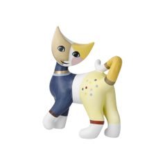 Figurine R. Wachtmeister - Cat Elia, 9 / 4,5 / 12 cm, Porcelain, Cats Goebel