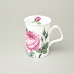 Les Roses: Hrnek Lancaster 320 ml, anglický kostní porcelán, Roy Kirkham