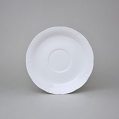 Saucer 170 mm, Thun 1794, karlovarský porcelán, NATÁLIE white