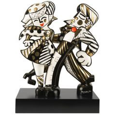 Figurka Golden Swing 34,5 / 17 / 47 cm, porcelán, R. Britto, Goebel