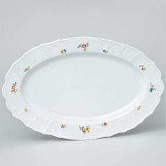 Dish oval flat 39 cm, Thun 1794 Carlsbad Porcelain, BERNADOTTE hazenka