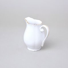 Mlékovka vysoká Verona 250 ml, zlatý proužek, G. Benedikt