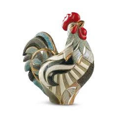 De Rosa - Rooster, 16 x 11 x 18 cm, Ceramic Figure, De Rosa Montevideo