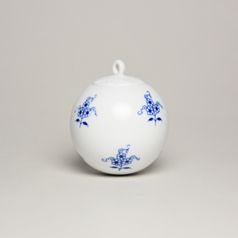 Christmas decoration - ball 6,5 cm mini, Original Blue Onion Pattern