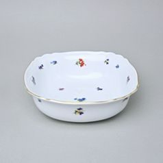 Salad bowl square 21 cm, Hazenka, Český porcelán a.s.