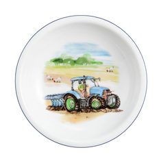 My Tractor: Deep plate 20 cm Compact 65151, Seltmann porcelain