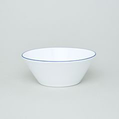 Bowl 16 cm, Thun 1794 Carlsbad porcelain, TOM blue