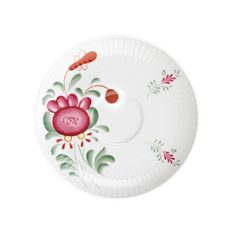 Saucer 160 mm kombi, Amina ostfriesenrose, Tettau porcelain