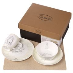 Gift set Believe in your dreams Anouk 40 / 30 / 11cm, Fine Bone China, Goebel