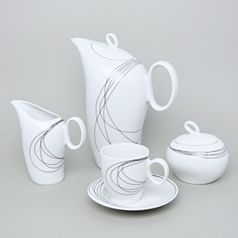Future 30158: Kávová sada pro 6 osob, Thun 1794, karlovarský porcelán