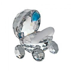 Pram (blue) 25 x 25 mm, Crystal Gifts and Decoration PRECIOSA