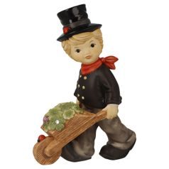 Kominíček Nálož stěstí 14 / 8,5 / 19,5 cm, kamenina, Goebel