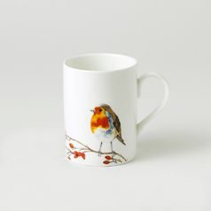 Robin: Lucy Mug 325 ml, English Fine Bone China, Roy Kirkham