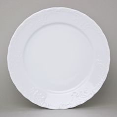 Plate dining 26 cm, Opera white, Cesky porcelan a.s.