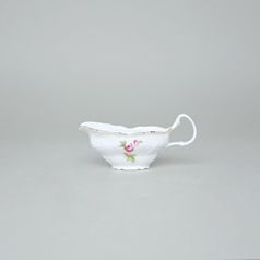 Sauce boat small 50 ml, Thun 1794 Carlsbad porcelain, BERNADOTTE Meissen Rose