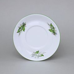 Podšálek Lucas k hrnku Karel 0,27 l, konvalinky, Český porcelán a.s.