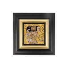 Picture The expectation 18,5 / 3 / 18,5 cm, porcelain, G. Klimt, Goebel