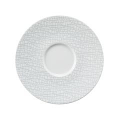 Podšálek 16,5 cm, Elegant Grey 25675, Porcelán Seltmann
