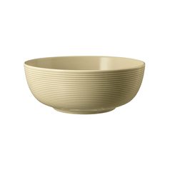 Beat sand-beige color glaze: Bowl 20 cm, Seltmann porcelain
