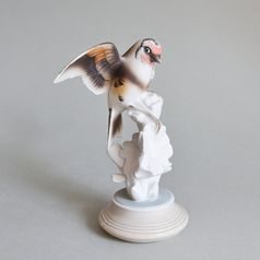 Goldfinch 17,5 x 10 x 19,5 cm, Pastel, Porcelain Figures Duchcov