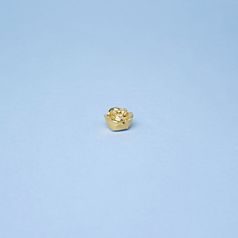 Dekorační růžička na stůl mini, 1,5-2 cm, Zlatá, Cibulák, originální z Dubí