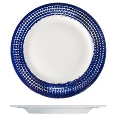 Dish round flat 31,4 cm (club plate), Isabelle Points, G. Benedikt