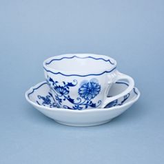 Cup and saucer C + C, 250 ml / 15,5 cm for tea, Original Blue Onion Pattern