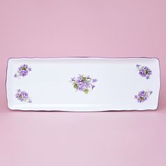 Tray 45 x 16 cm, Violet, Cesky porcelan a.s.