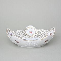 Mísa pětihranná prolamovaná 24 cm, Rakouská házenka, Český porcelán a.s.