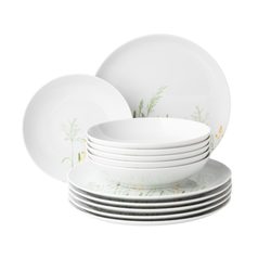 Liberty grass: Plate set 12 pcs., Seltmann porcelain