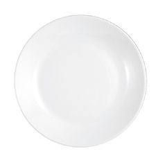 Plate round flat 25,5 cm, Modern Life UNI white, Seltmann Porcelain