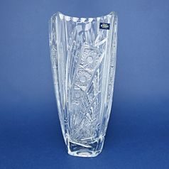 Crystal Hand Cut Vase Coloseum - Comet, 305 mm, Crystal BOHEMIA