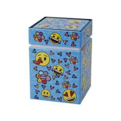 Tea tin Romero Britto - Always Happy, 7,50 / 7,50 / 11 cm, Goebel