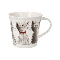 Cup Kitty Crew 350ml, Fine Bone China, P. Schnellhardt, Goebel