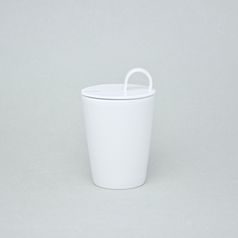 Bohemia White, Sugar bowl 0,25 l,  Pelcl design, Cesky porcelan a.s.