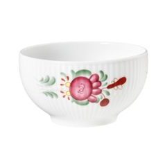 Bowl 13 cm / 500 ml, Amina ostfriesenrose, Tettau porcelain
