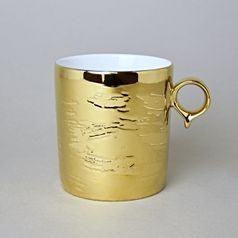 RESET, Mug /cup tea 370 ml, Titanium Gold, Český porcelán a.s.