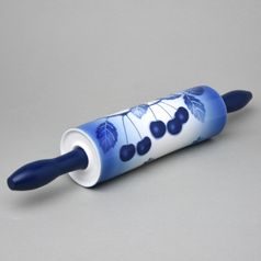 Váleček 22,5 cm, Thun 1794, karlovarský porcelán, BLUE CHERRY