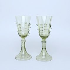 Set of 2 wine glasses Roemer - Stickers split, 200 ml, Floriánova huť