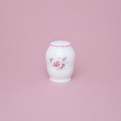 Pink line: Salt shaker, Thun 1794 Carlsbad porcelain, BERNADOTTE roses