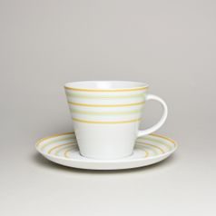 Tea cup and saucer 220 ml, Thun 1794 Carlsbad porcelain, TOM 29958