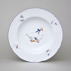 Constance Goose Deep Plate 23 cm, Thun 1794, Carlsbad Porcelain