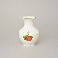 Vase 2544 13,5 cm, ivory + fruits, Český porcelán a.s.