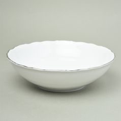Bowl 24 cm, HC002 platinum, Elizabeth